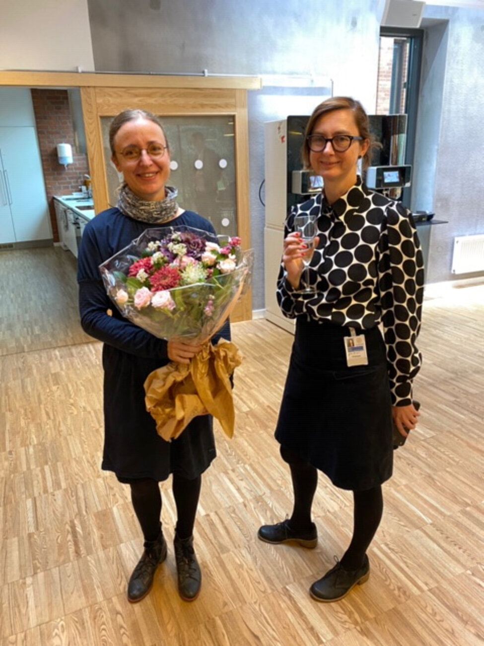 [Translate to English:] Nora Schmidt och Jutta Haider, foto.