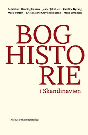 Omslag till boken Bokhistorie. Foto.