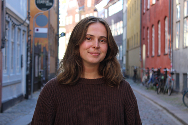 Porträttbild Femke Podsedkowska. Foto.