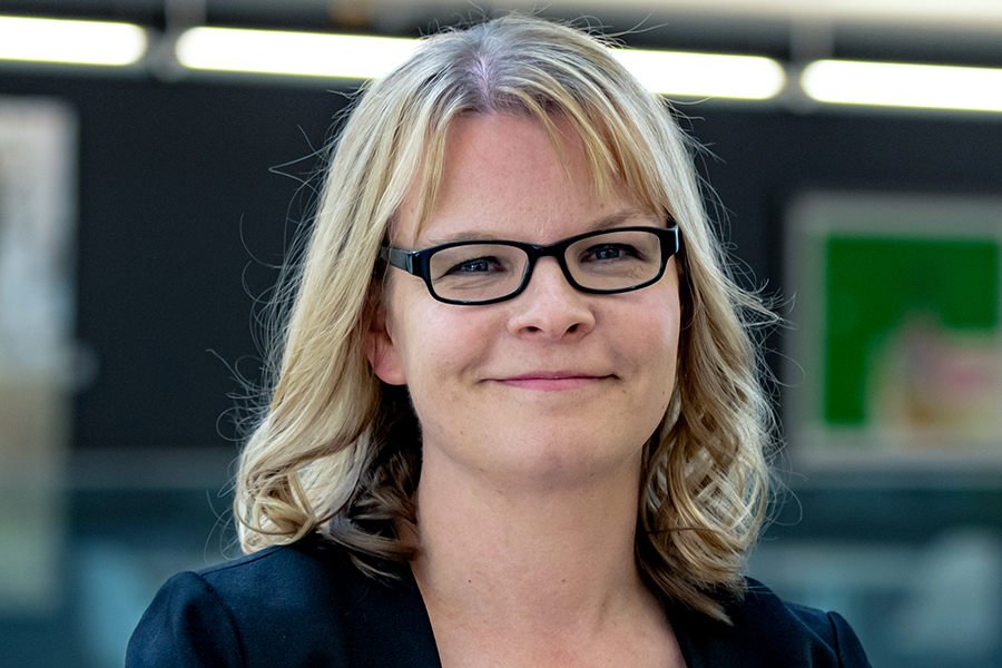 Porträttbild av Shelley Boulianne. Foto.